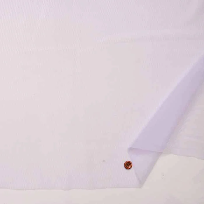 Polyester Stretch Tulle Fabric - Solid Color - Image 4