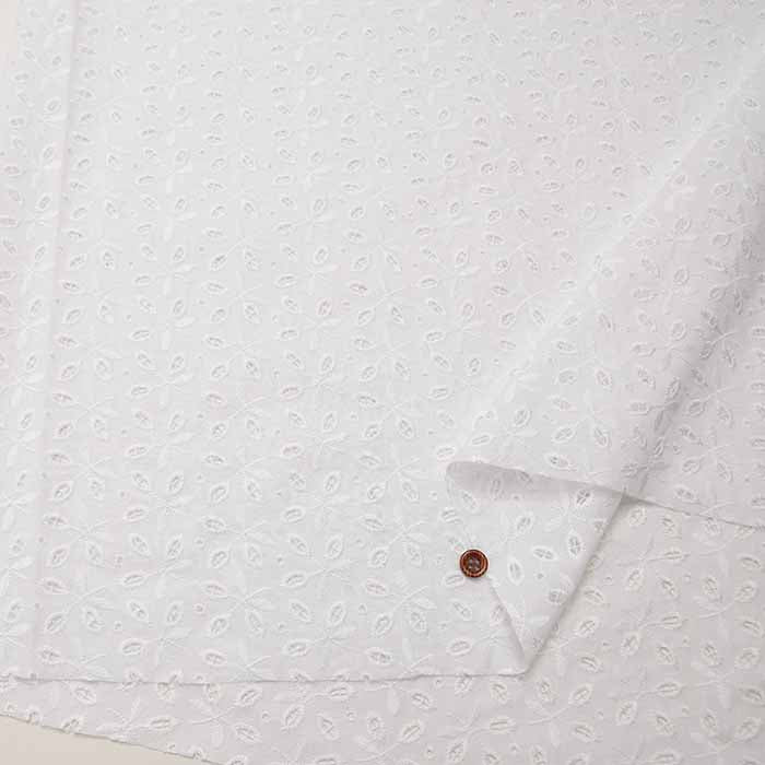 Cotton 60 Lawn Lace Fabric - Image 4