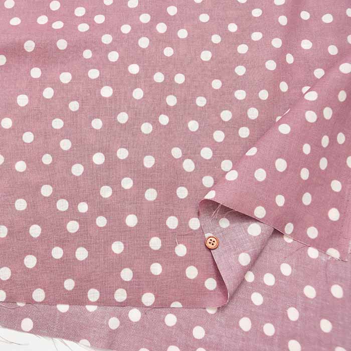 Angel Soft-Finished 60 Linen Printed Fabric - Dot - Image 5