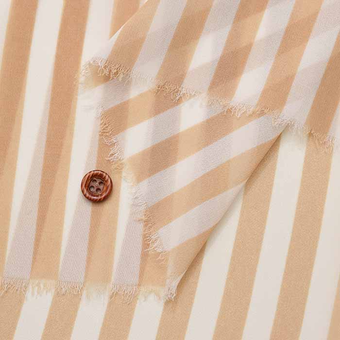 Polyester Chiffon Fabric - Stripe - Image 7