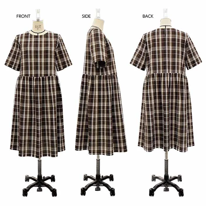 Pattern - Short Sleeve Gathered Dress - Image 6